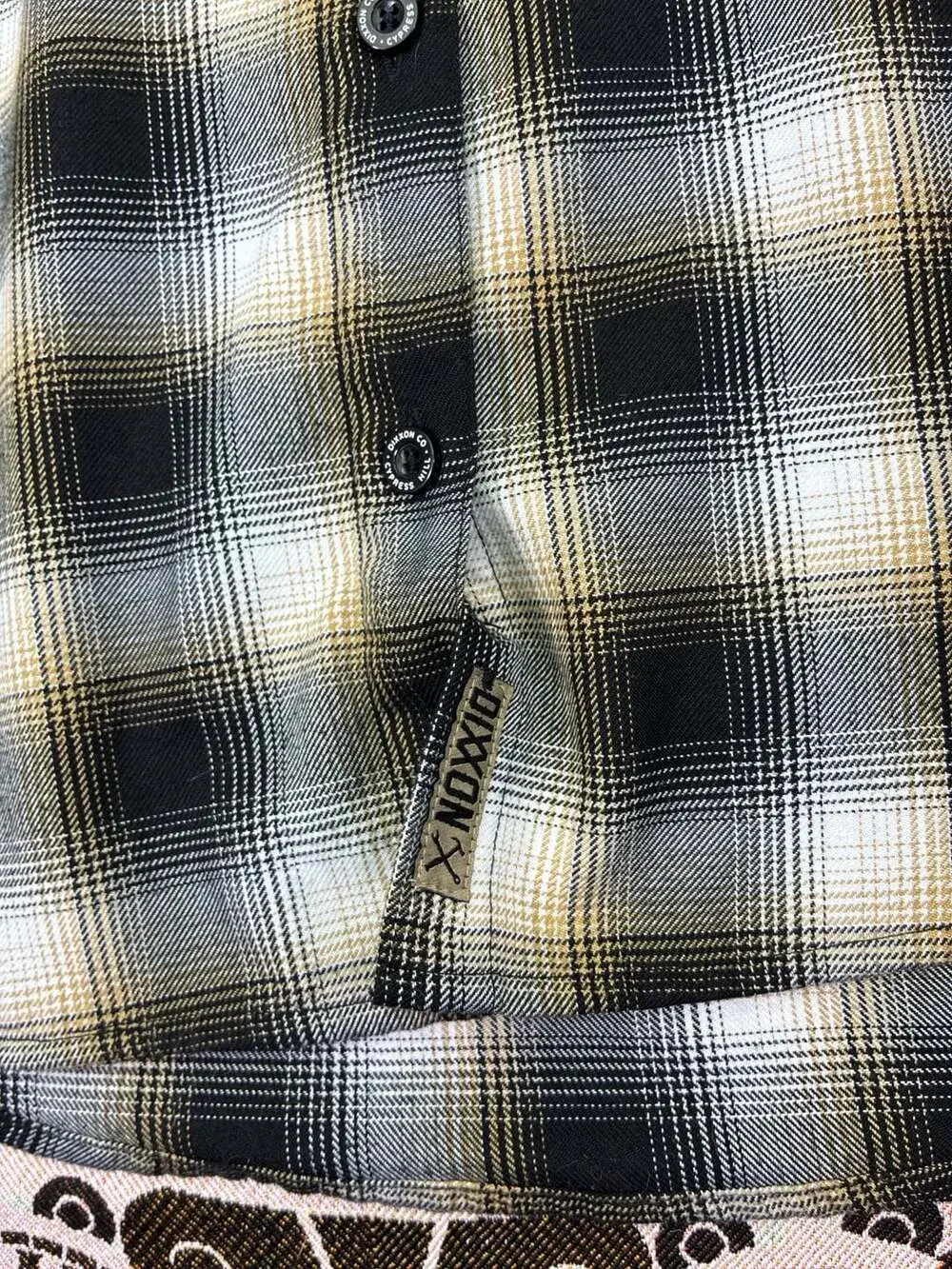 Dixxon Flannel Co. x Cypress Hill Black Sunday Flannel Shirt Size L - Picture 4 of 13